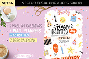 BUNDLE STATIONERY planners calendars, an Object Graphic by Ruslana Lubenets (Thumbnail 86 of 96)