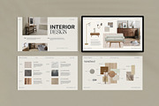 Interior Design Presentation Canva, a Presentation Template by Amaré Creative (Thumbnail 7 of 11)
