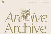 CS Florens Drawn, a Serif Font by Craft Supply Co. (Thumbnail 7 of 8)