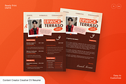 Content Creator Creative CV Resume, a Resume Template by Annora Studio (Thumbnail 1 of 6)