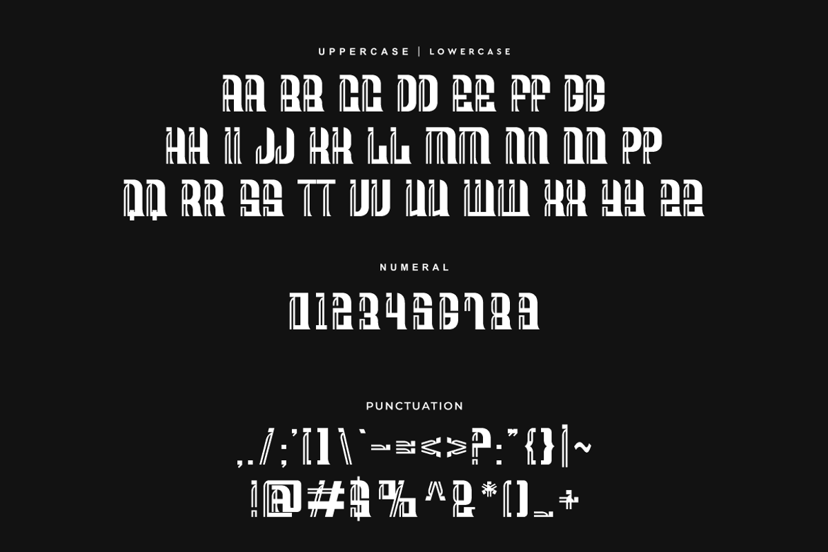 Greek Ramold Font, a Blackletter Font by QR Design Studio (Photo 5 of 6)