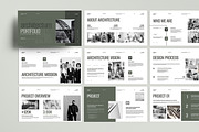 Architecture Portfolio Presentation, a Presentation Template by MightyDesign (Thumbnail 1 of 8)