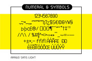 Arrivo Sans Light - Modern Sans Font, a Sans Serif Font by CuratedType Studio (Thumbnail 6 of 9)