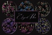 ELEGANT FLOWERS PATTERNS, a Pattern Graphic by Knopazyzy (Thumbnail 10 of 18)