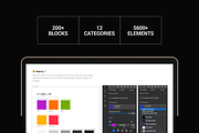 Blocks UI Kit for Sketch, an UI Kit Template by CreativesCastle (Thumbnail 2 of 13)