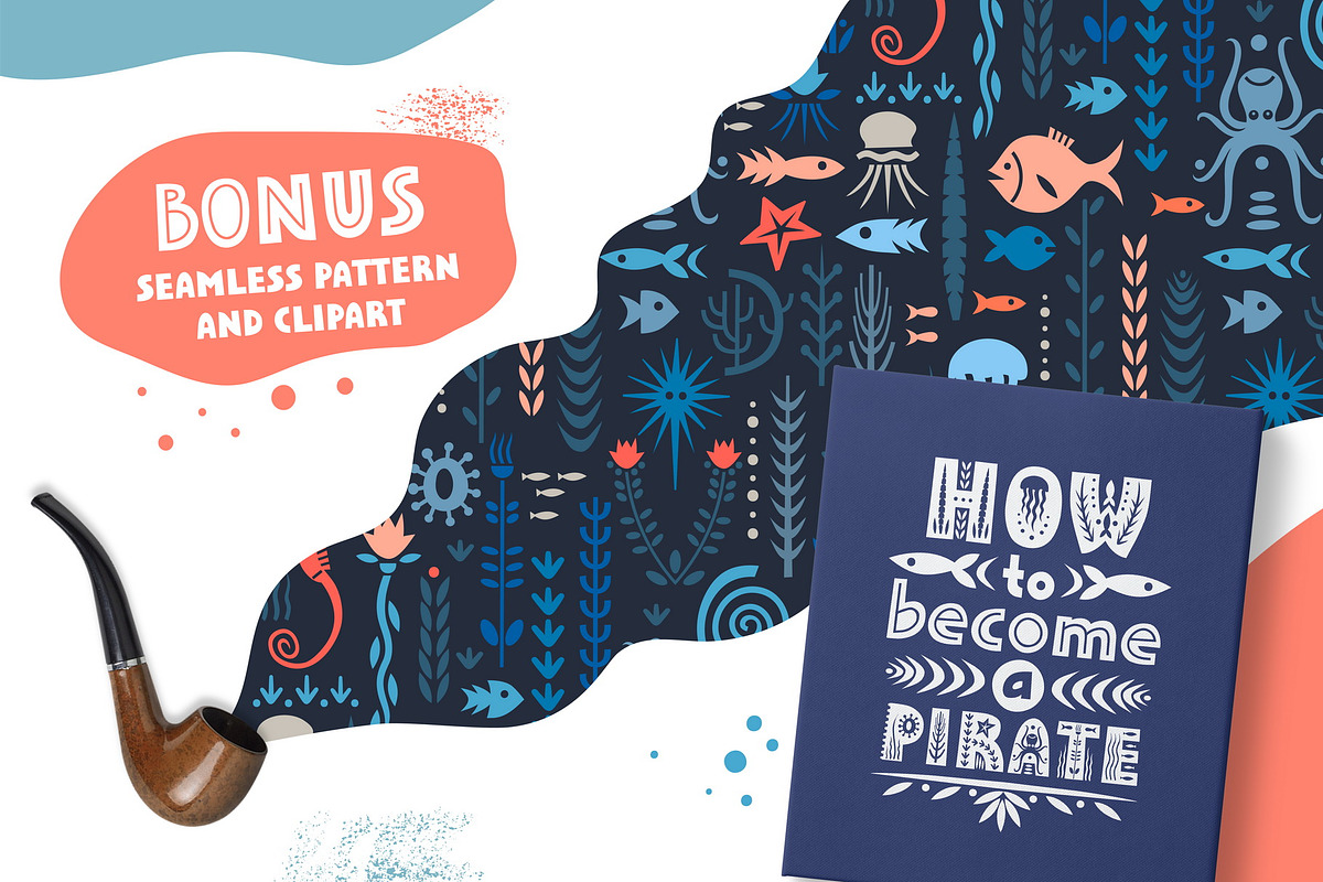 Sealife Font Family preview 7