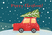 Santa and Co, an Animal Illustration by MeadowFox (Thumbnail 3 of 7)