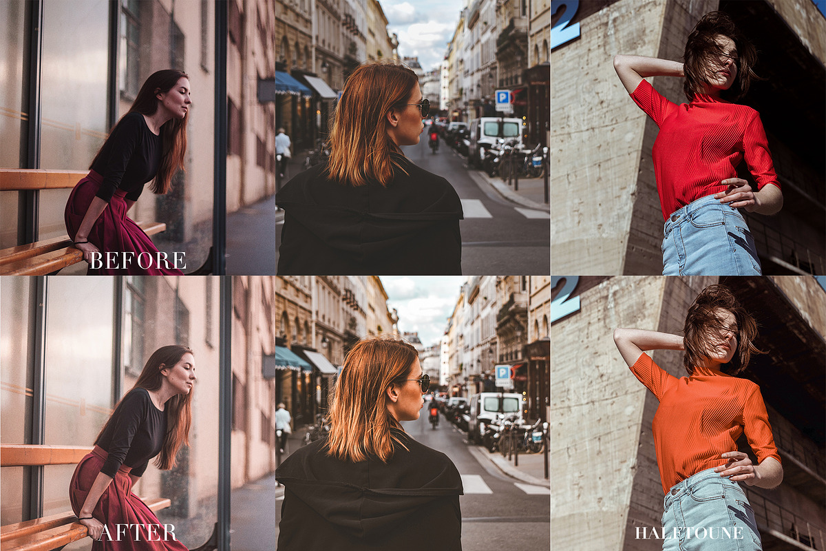 Lightroom Mobile Presets Nouvelle, an Action Add-On by HALFTOUNE (Photo 5 of 5)