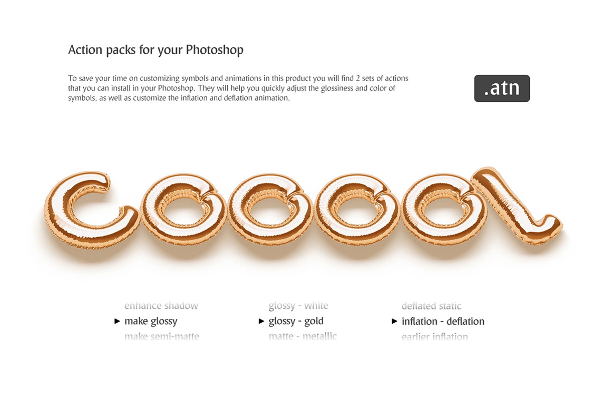 Animated Balloon Font | Side Pack, a Graphic by rebrandy (Photo 11 of 15)