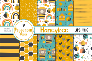 HoneyBee Paper Set