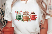 Let It Snow Christmas Coffee Png, an Illustration by DreamArtGraphic (Thumbnail 3 of 5)