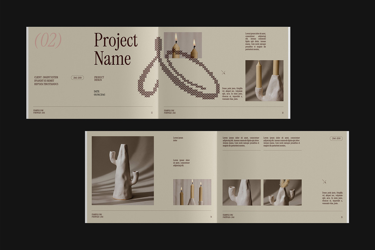 Creative Elegant Portfolio - RAZT, a Brochure Template by fakhroo (Photo 2 of 13)
