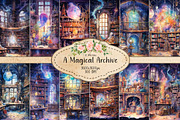 A Magical Archive, a Background Graphic by Curve Design (Thumbnail 1 of 5)