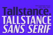 Tallstance - Condensed Sans Serif, a Sans Serif Font by Typeskets (Thumbnail 1 of 11)