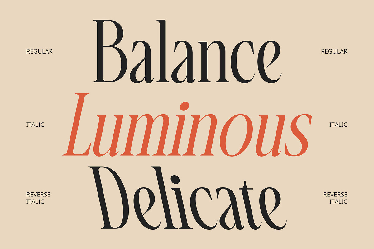 Rosmanic – Condensed Font, a Serif Font by Craft Supply Co. (Photo 3 of 8)