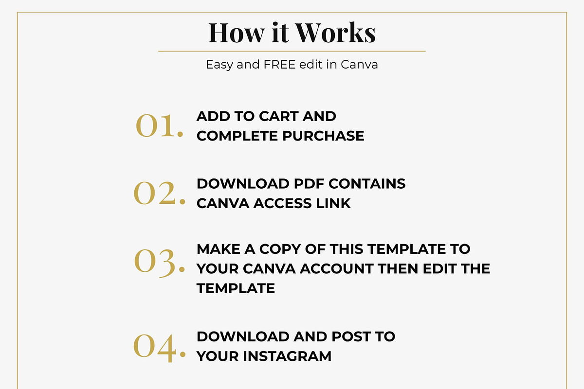 Black Gold Real Estate Instagram Kit, a Social Media Template by Everyday Perfection (Photo 10 of 11)