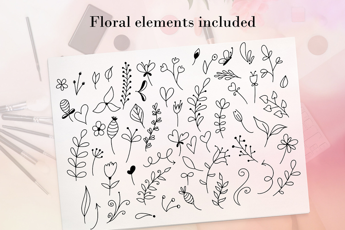 Spontaneity - script font preview 8