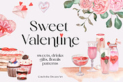 BUNDLE 95 in 1 - 11000 Watercolor, a Decorative Illustration by Catch the Dream Art (Thumbnail 87 of 96)