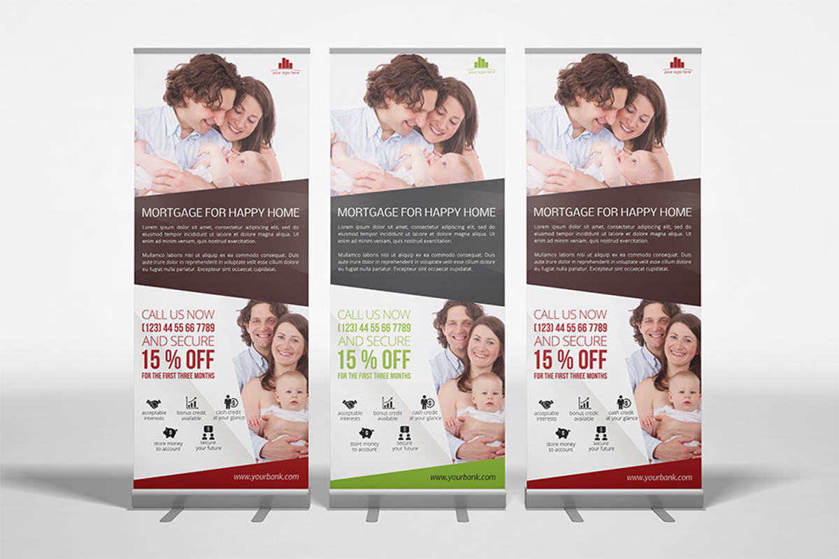 Mortgage RollUp Banner Template, a Presentation Template by don_2mba (Photo 1 of 5)