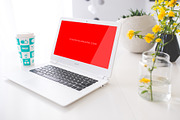 Laptop Mockup, a Presentation Template by Evan Schlomann (Thumbnail 1 of 2)