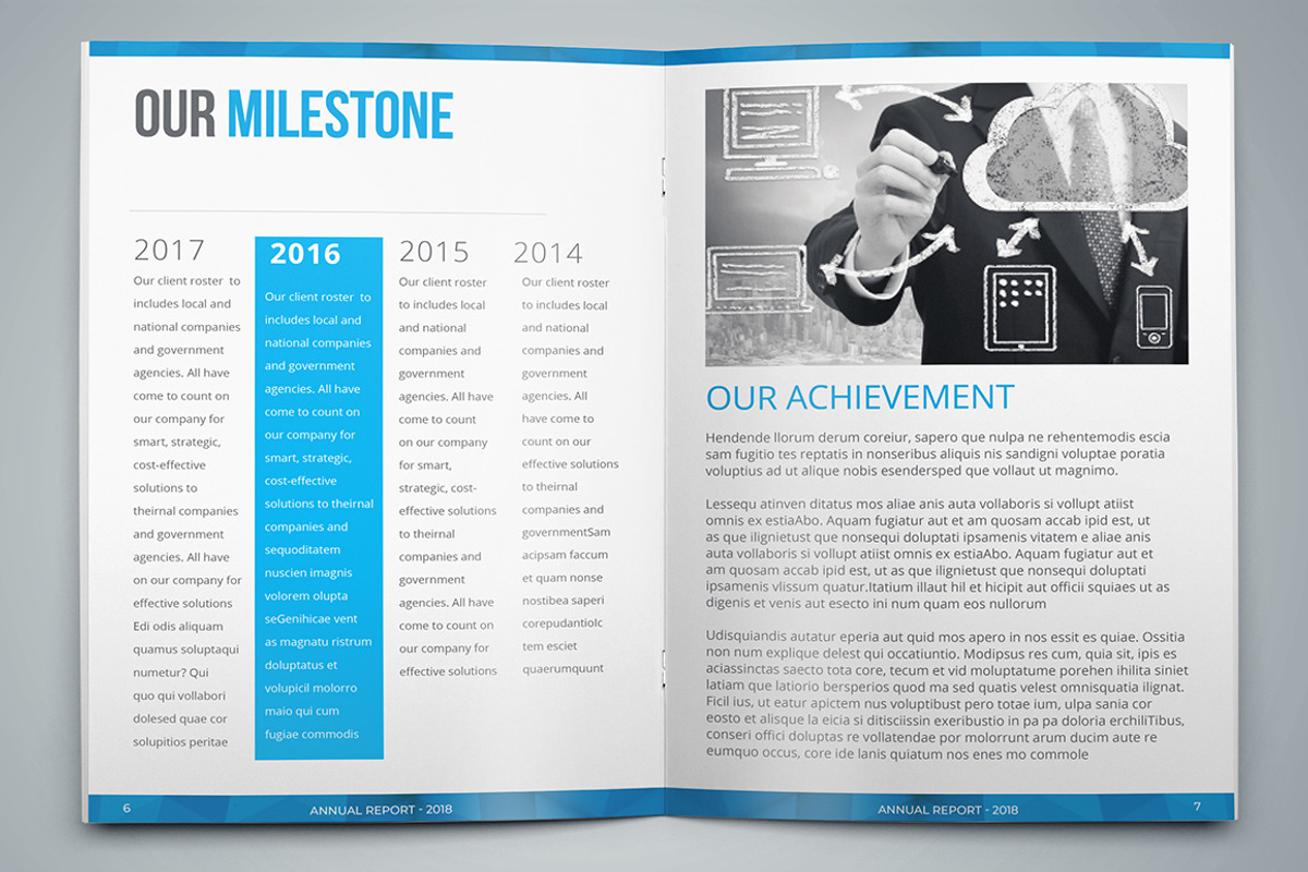 Annual Report -InDesign Template, a Brochure Template by Design_Fx (Photo 7 of 13)