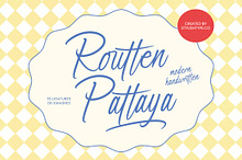 Routten Pattaya Modern Handwritten