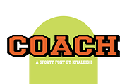 Coach, a Serif Font by Kitaleigh (Thumbnail 1 of 2)