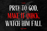 Drevanth - Darkwave Gothic Font, a Font by riff.type (Thumbnail 7 of 10)