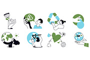 Nature and ecology illustrations, an Illustration by PureSolution (Thumbnail 4 of 6)