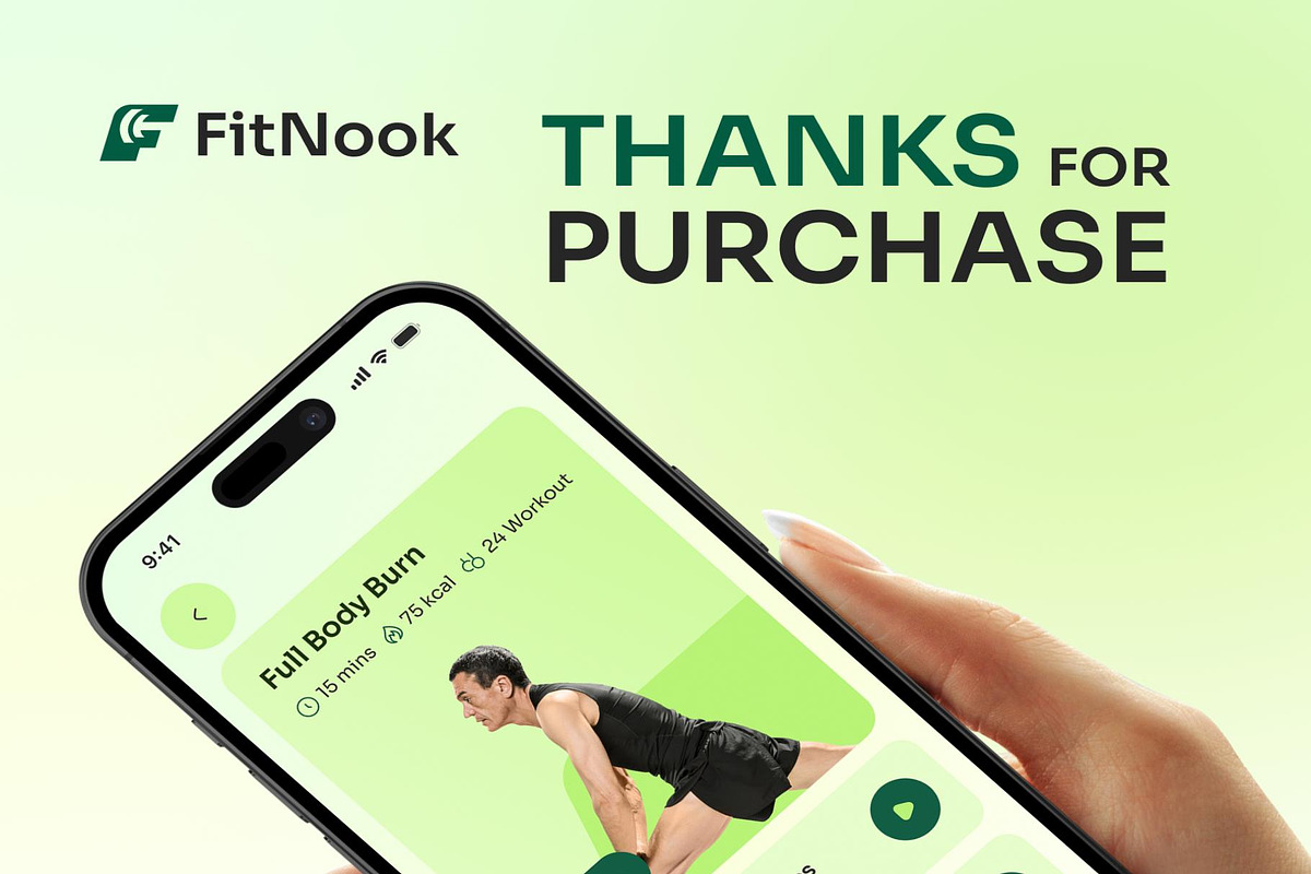 Fitness App UI Kit, an UI Kit Template by Creative Perspective (Photo 6 of 6)