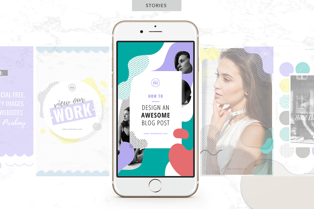 COLOR POP | Social | CANVA, a Social Media Template by Marigold Studios (Photo 7 of 8)