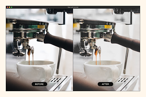 Coffee Addict Lightroom Presets