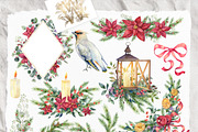 Watercolor Christmas collection, a Decorative Illustration by WonderWonder (Thumbnail 5 of 19)