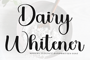 Dairy Whitener, a Handwritten Font by InermediaSTUDIO (Thumbnail 1 of 8)