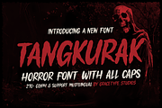 Tangkurak | Horror Font, a Font by gracetype_studio (Thumbnail 1 of 12)
