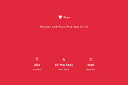 Roka - Recipes and Food Plan App UI, an App Template by Betush (Thumbnail 6 of 6)