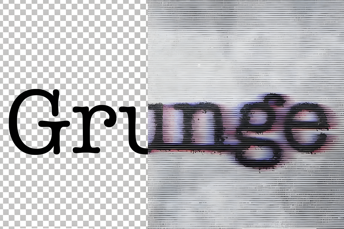 Grunge Text Effect, a Layer Style Add-On by PaperMoon (Photo 1 of 2)
