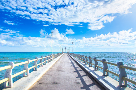 Pier or jetty in Forte dei Marmi, an Architecture Photo by Stefano Orazzini