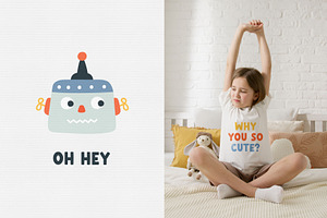 Tiny Robot Playful Font