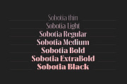 Sobotia - Playful Serif family, a Serif Font by creativemedialab (Thumbnail 8 of 10)