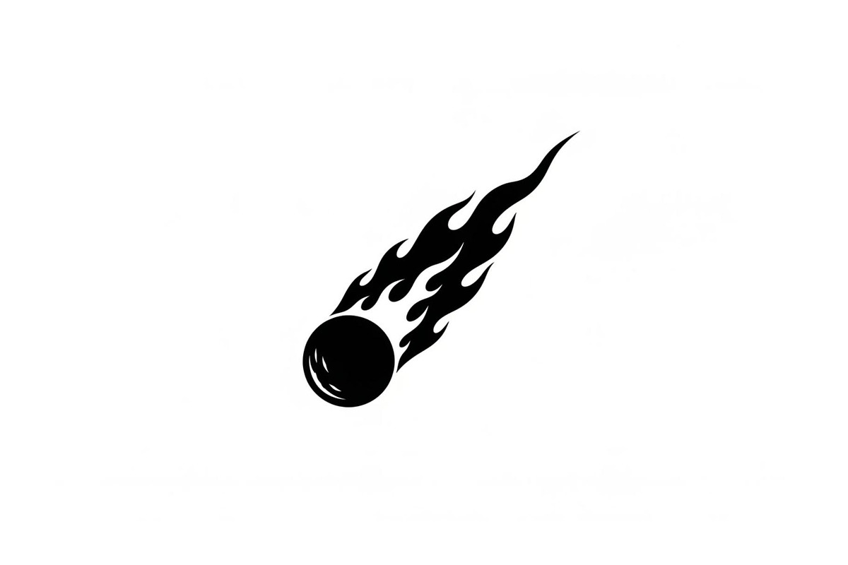 Fire Meteor Comet Silhouette Bundle, an Illustration by Designs_River (Photo 33 of 51)