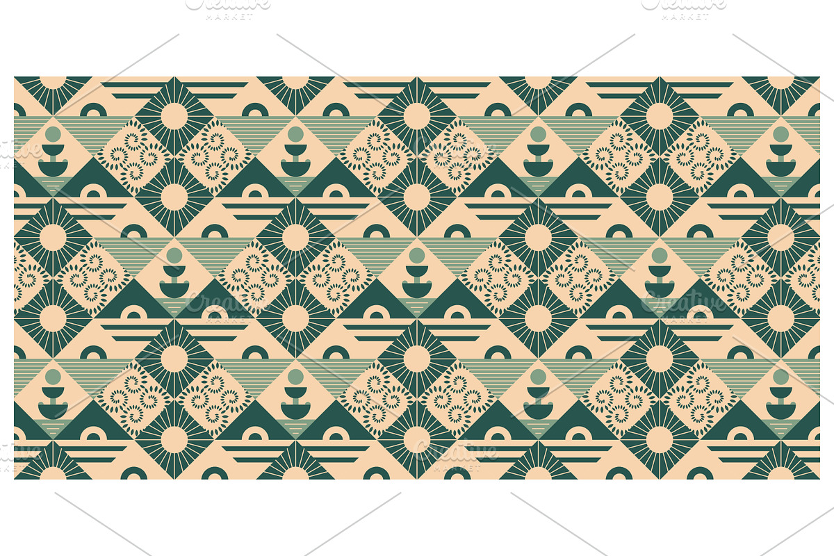 Geometric Repeating Design, a Pattern Graphic by Creative Backgrounds