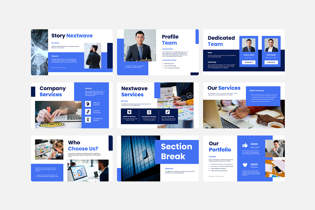 Business Keynote Presentation Design, a Presentation Template by Kren Studio (Photo 8 of 8)