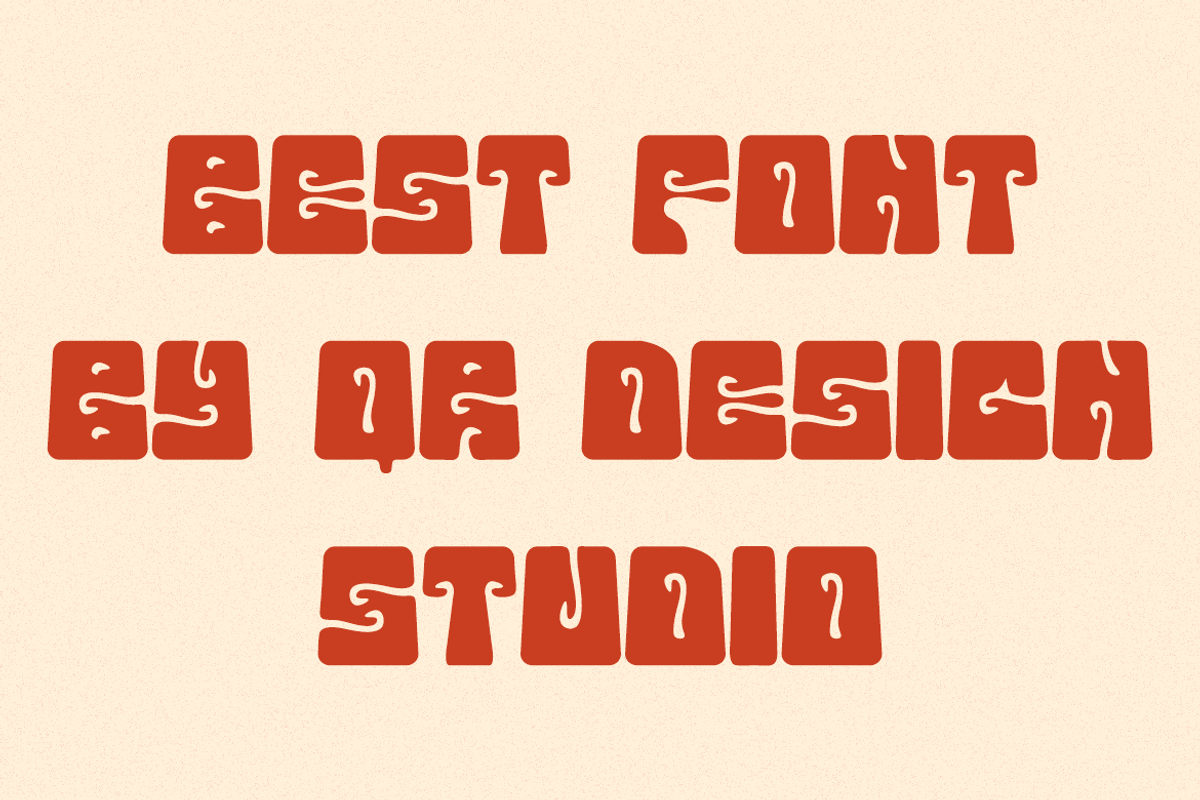 Groosure - Groovy & Nature Font, a Sans Serif Font by QR Design Studio (Photo 3 of 6)