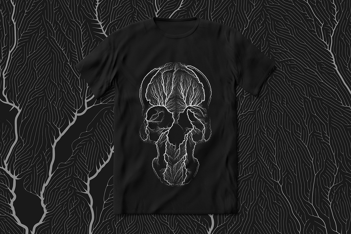 The Skull Growth, a Decorative Illustration by GarryKillian (Photo 2 of 6)