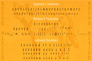 New Mexico southwestern style font, a Sans Serif Font by Fat Hamster (Thumbnail 9 of 12)