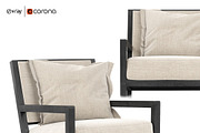 Clio Maxalto Armchair B&B Italia, a Furniture 3D Model by NOMODOL (Thumbnail 1 of 7)