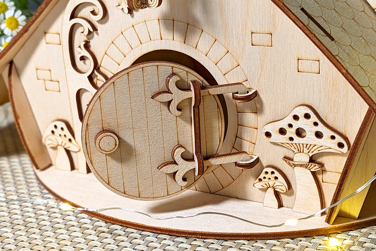 Fantasy dollhouse - Laser Cut File, an Object Graphic by VectorPainter (Photo 8 of 10)