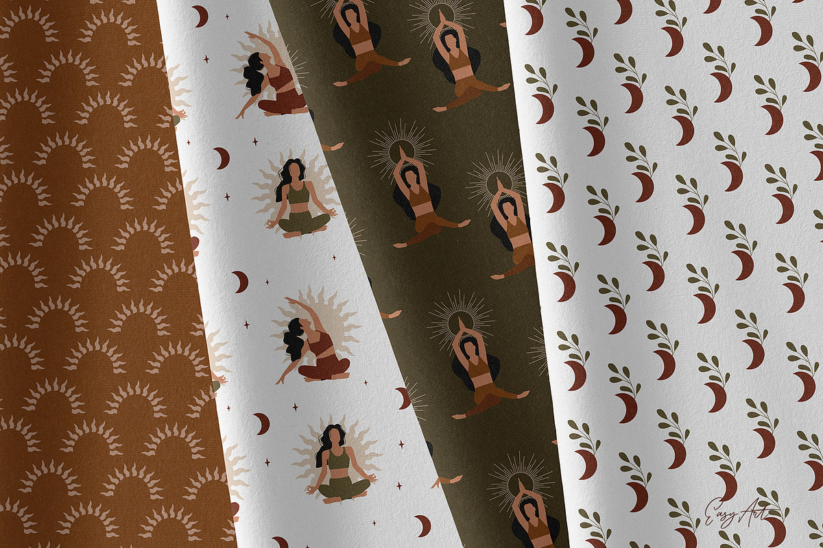 Yoga women collection, a Healthcare Illustration by EasyArt (Photo 10 of 12)