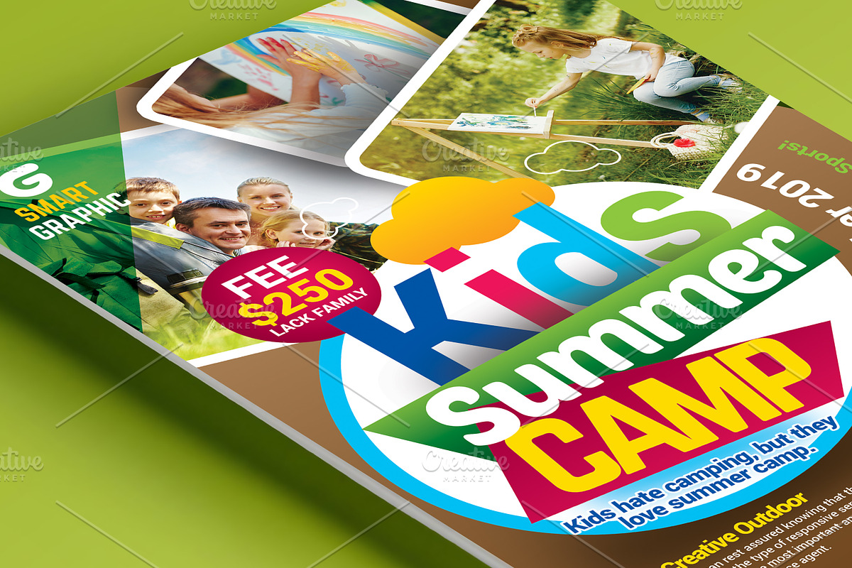 Summer Camp Flyer, a Flyer Template by Shishir Khan (Photo 6 of 6)